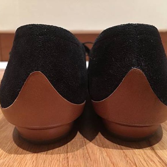 Salvatore Ferragamo Creations Ballet Flat CHERIE black SUEDE BALLET FLAT size 39 - Picture 13 of 13